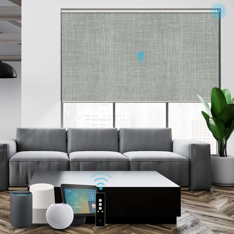 SmartWings Smart Rollos elektrisch 100% Verdunkelung Vigor