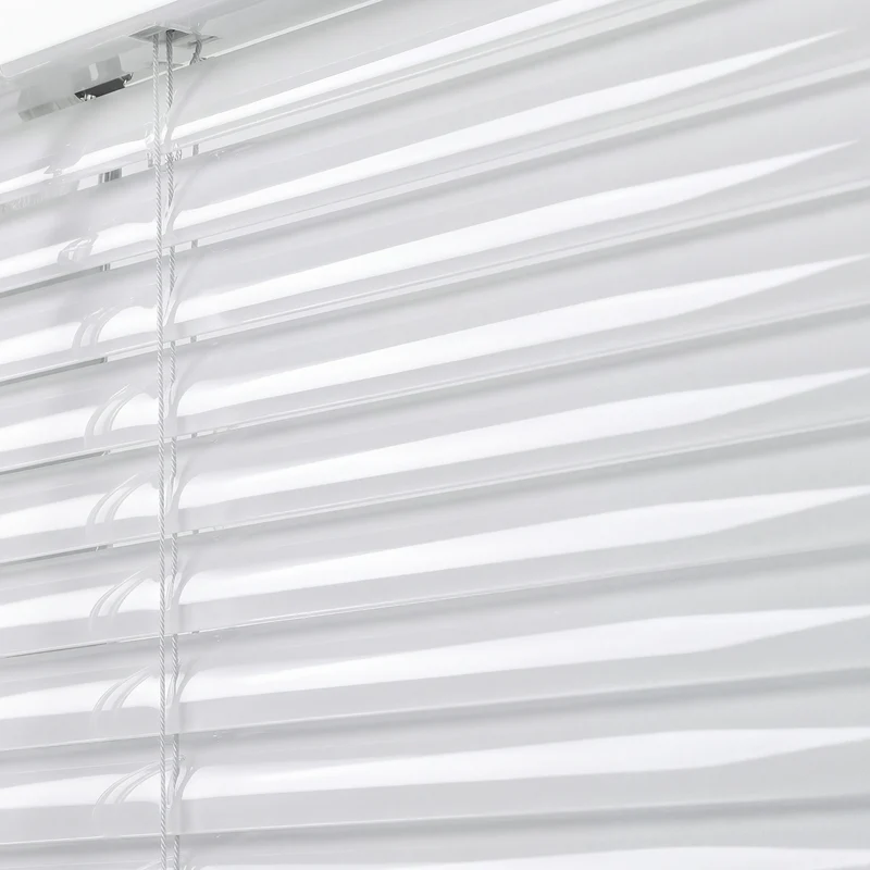Sekey Aluminium Jalousie ohne Bohren – Klemmfix Jalousie für Fenster, 25 mm Alu-Lamellen, Lichtschutz & Sichtschutz, weiß