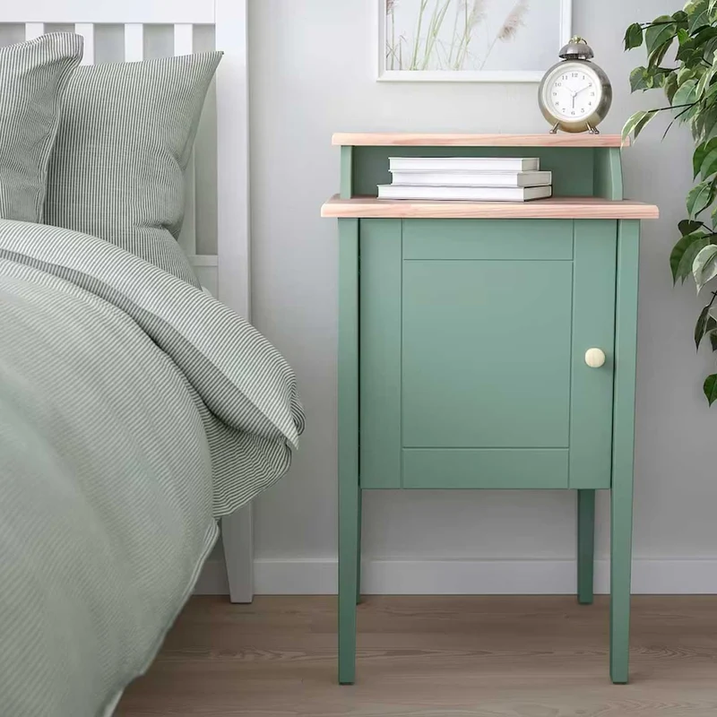 Olderdalen nightstand gray