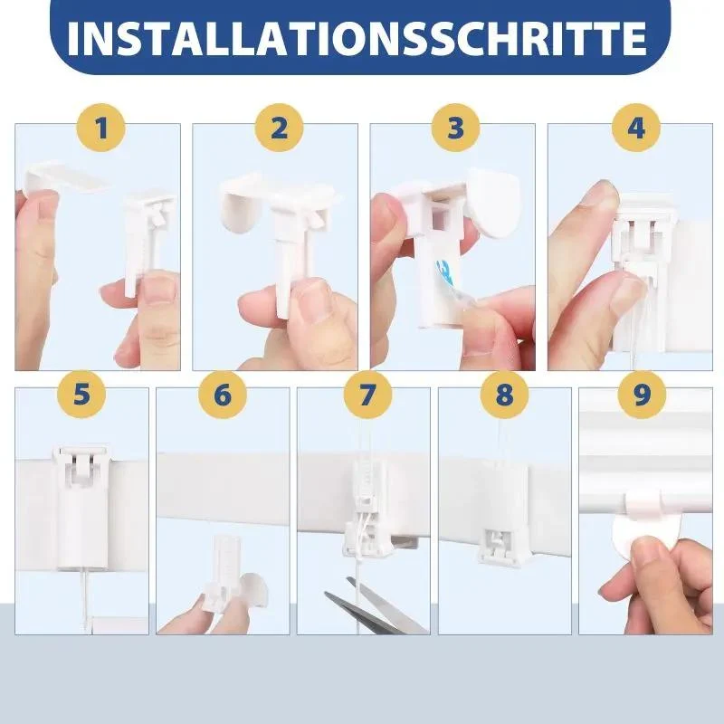 Sekey Plissee Day & Night Doppelplissee ohne Bohren, Klemmfix Fensterplissee mit frei umschaltbarer Verdunkelung, Lichtdurchlässig, 100 % blickdicht, Verspannt