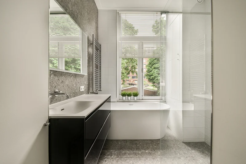 Sekey Aluminium-Jalousie ohne Bohren, 25mm Alu-Lamellen, Creme