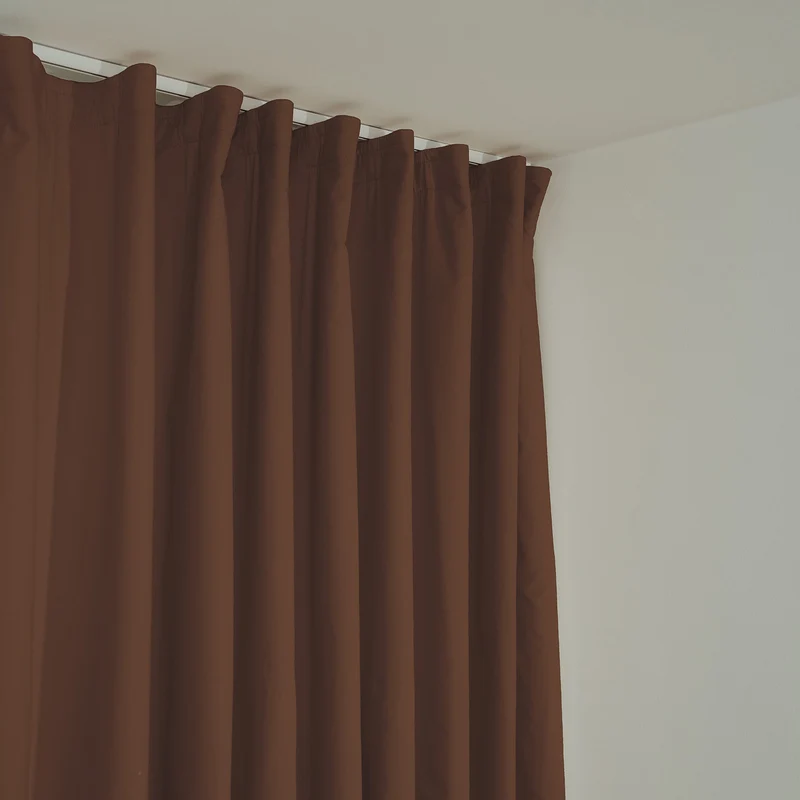 psssst Akustikvorhang 640g/m² | walnuss