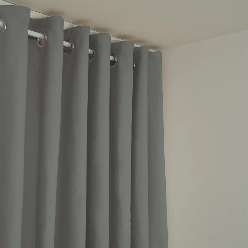 psssst Akustikvorhang 640g/m² | schiefergrau