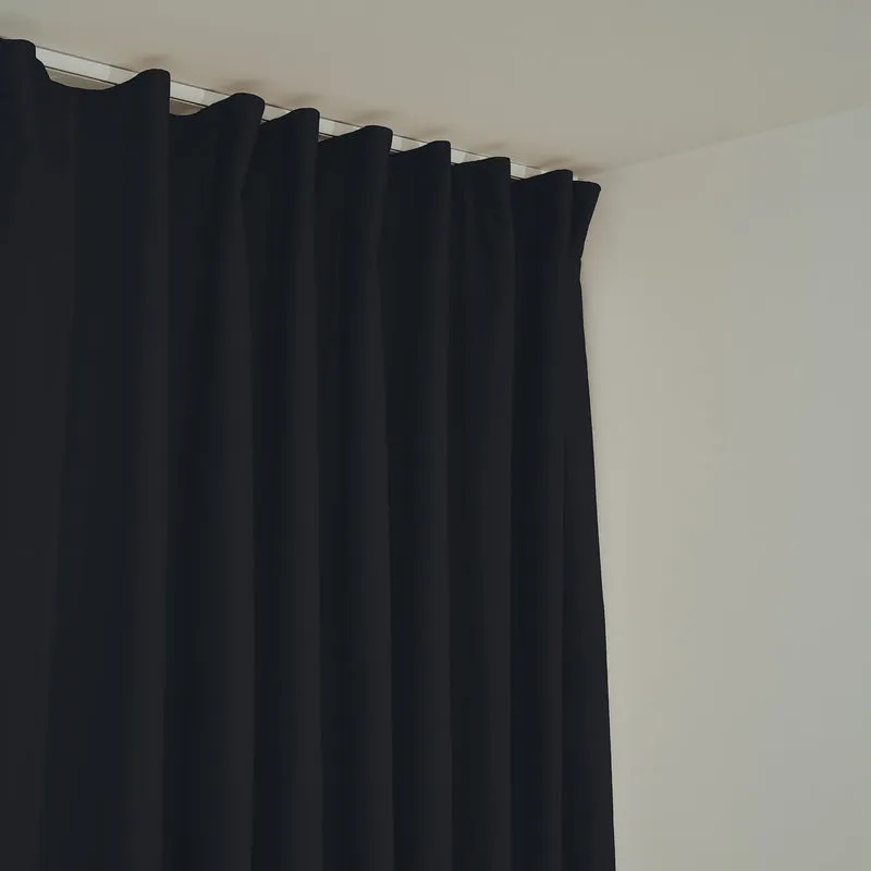psssst Akustikvorhang 640g/m² | schwarz