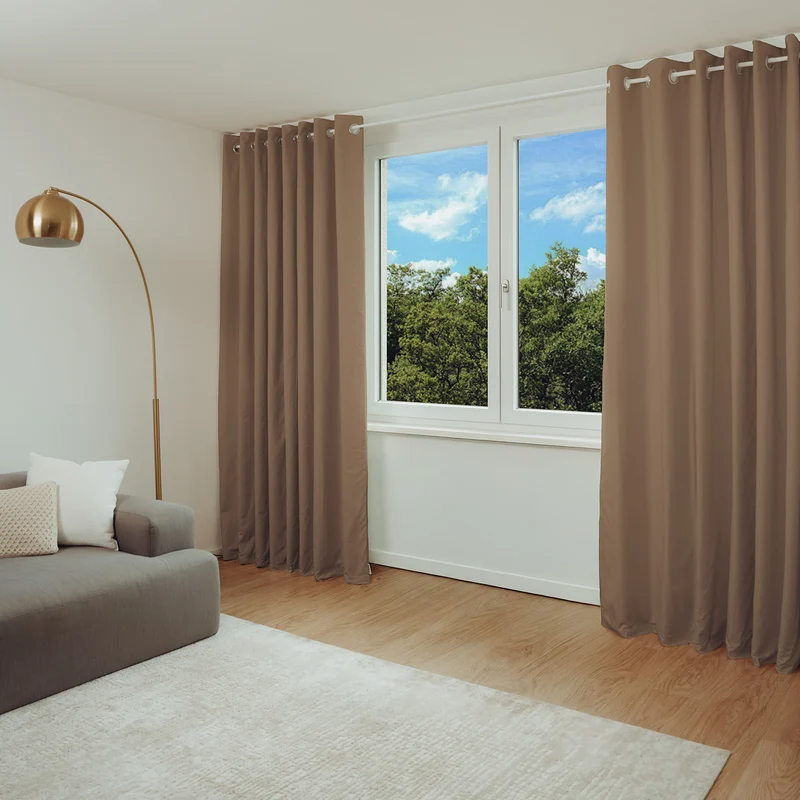 psssst Akustikvorhang 640g/m² | taupe