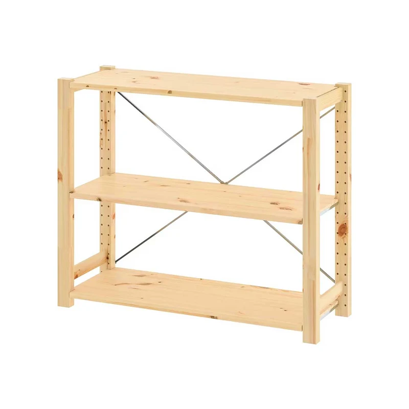 Ivar shelving unit pine