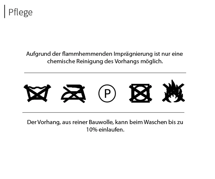 psssst Akustikvorhang 1.300g/m² | natur