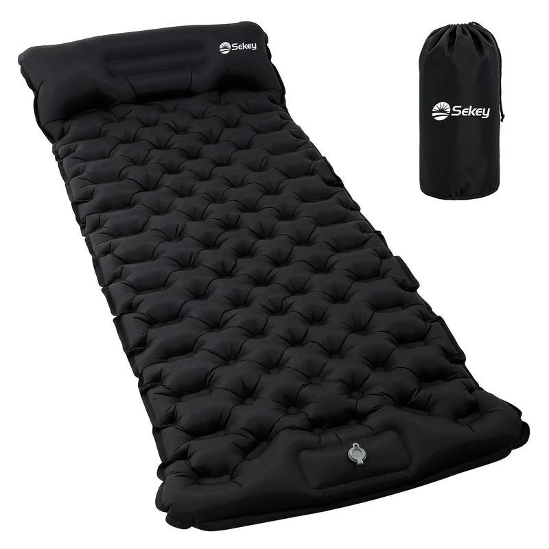 Sekey Selbstaufblasbare Isomatte 200×70×10 cm – Ultraleicht, Komfortabel & Wasserdicht für Camping, Trekking & Outdoor