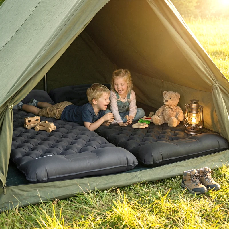 Sekey Selbstaufblasbare Isomatte 200×70×10 cm – Ultraleicht, Komfortabel & Wasserdicht für Camping, Trekking & Outdoor