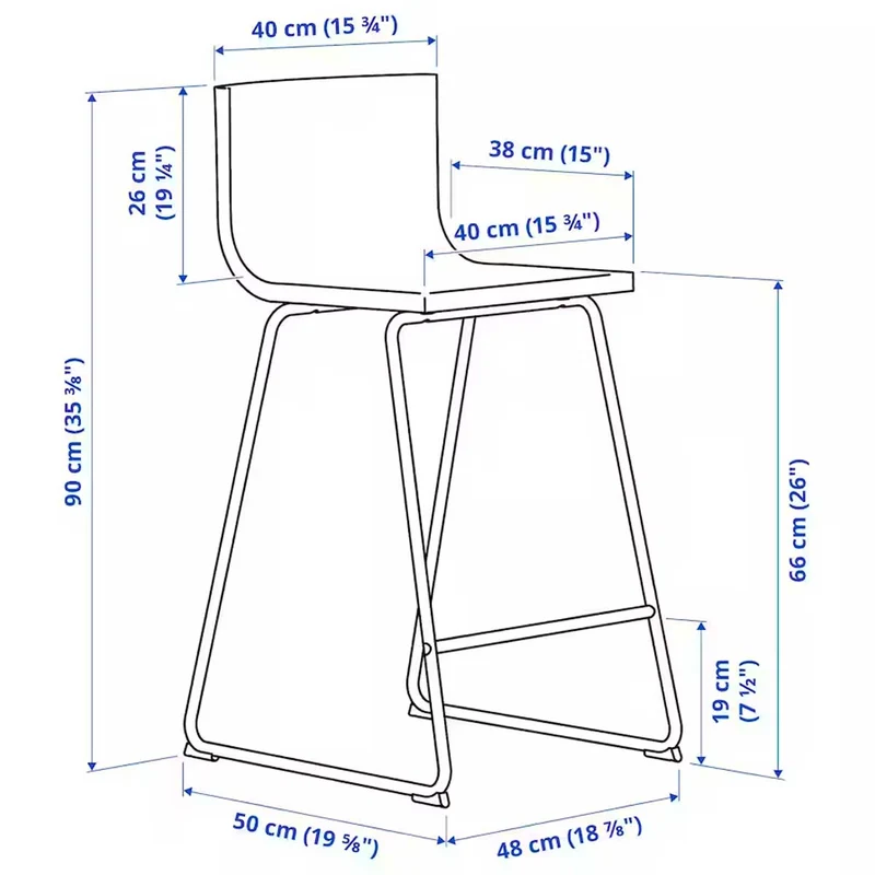 Bernhard bar stool