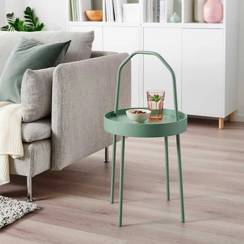 Burvik side table white
