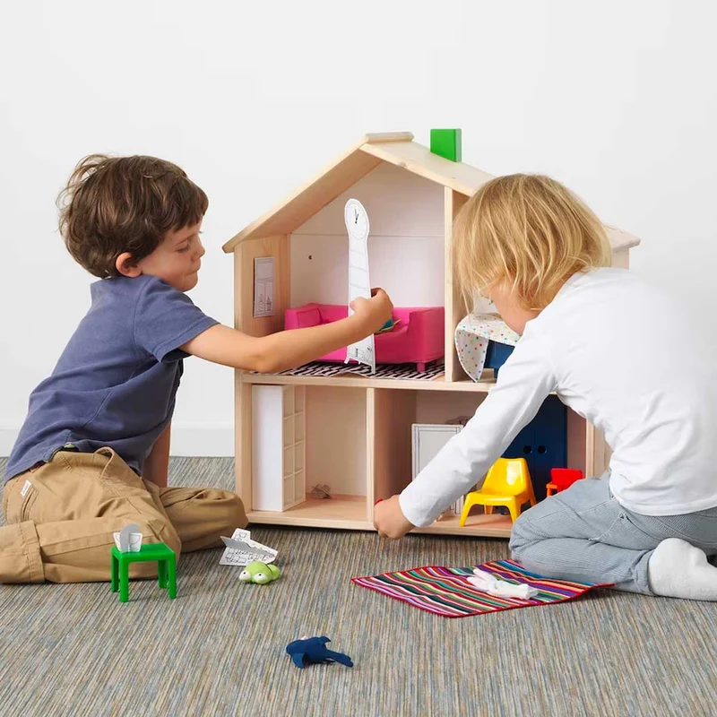 Flisat doll house wall shelf