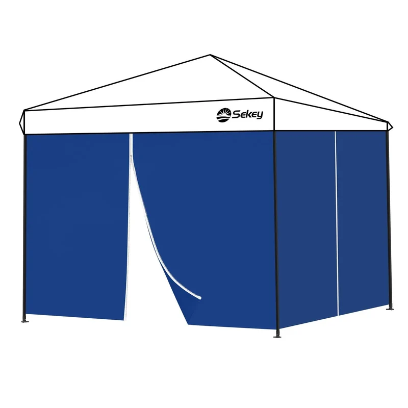 Sekey 290 x 200 cm Seitenwand für Pavillon, 2er Set