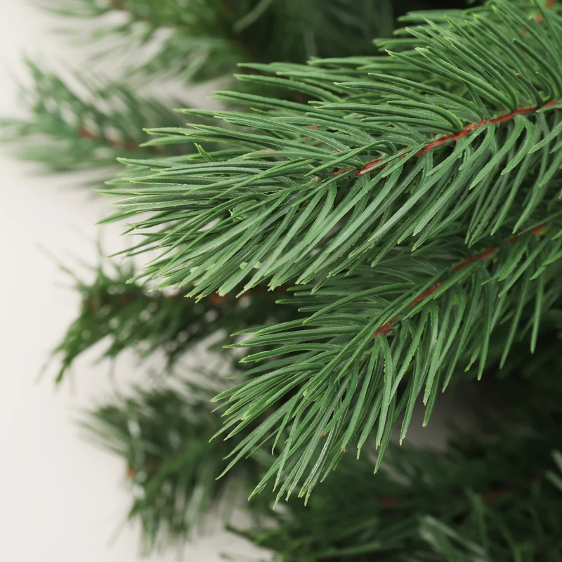 Salcar Künstliche Weihnachtsgirlande 3 m/5 m – Realistische Tannengirlande aus PE & PVC, Grün, Flexibel, Pflegeleicht & Wiederverwendbar, Für Innen & Außen