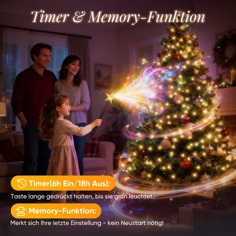 Salcar Magischer Zauberstab Kinder Leuchtend mit Licht & Sound, 24V/31V Zauberstab-Schalter-Set für Weihnachts-, Halloween-, Hochzeits- & Partydekoration