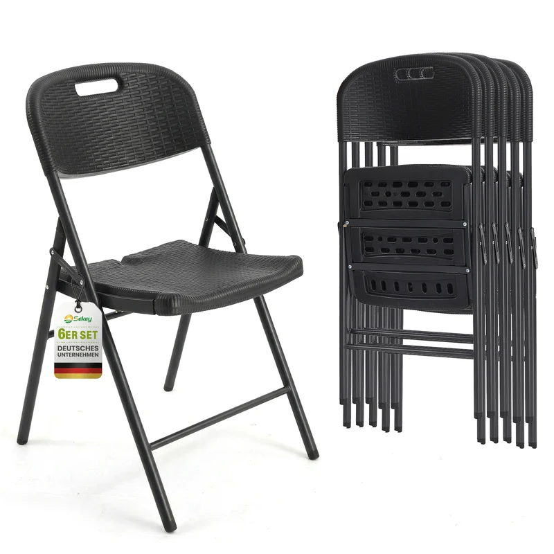 Sekey Klappstuhl – Klappbare Gartenstühle für Balkon, Terrasse & Garten (2er, 4er & 6er Sets)