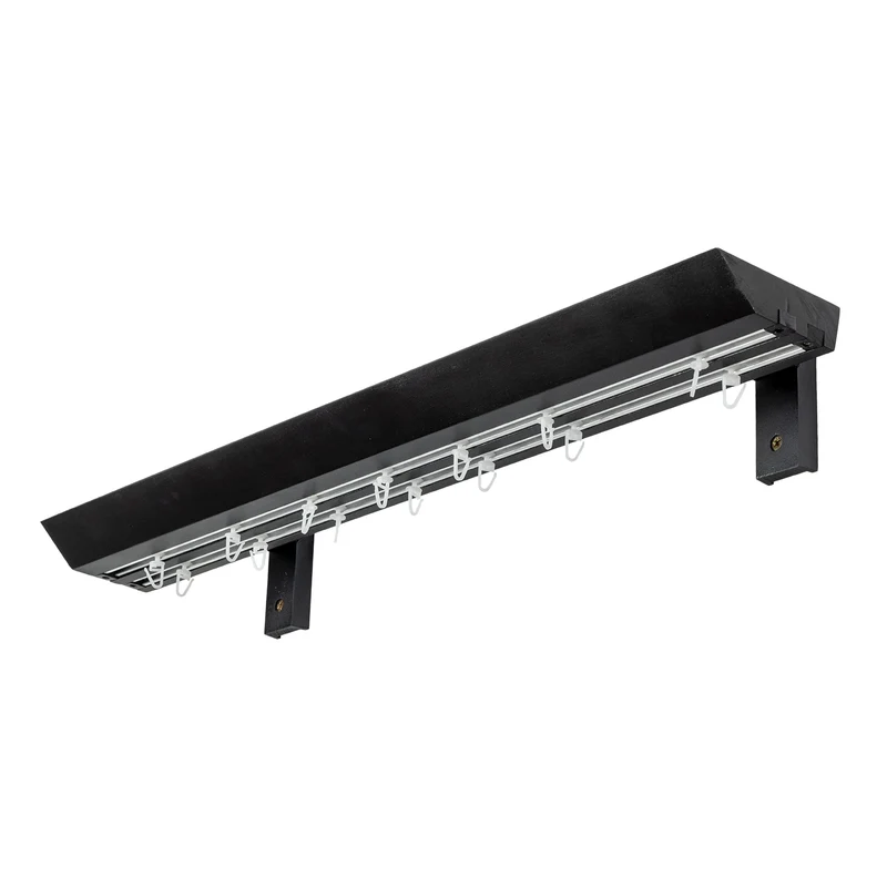 Double curtain and drape track Knauern