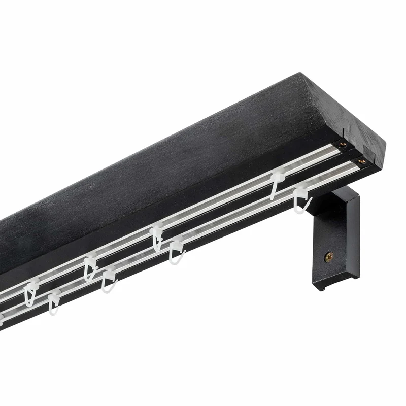 Double curtain and drape track Knauern