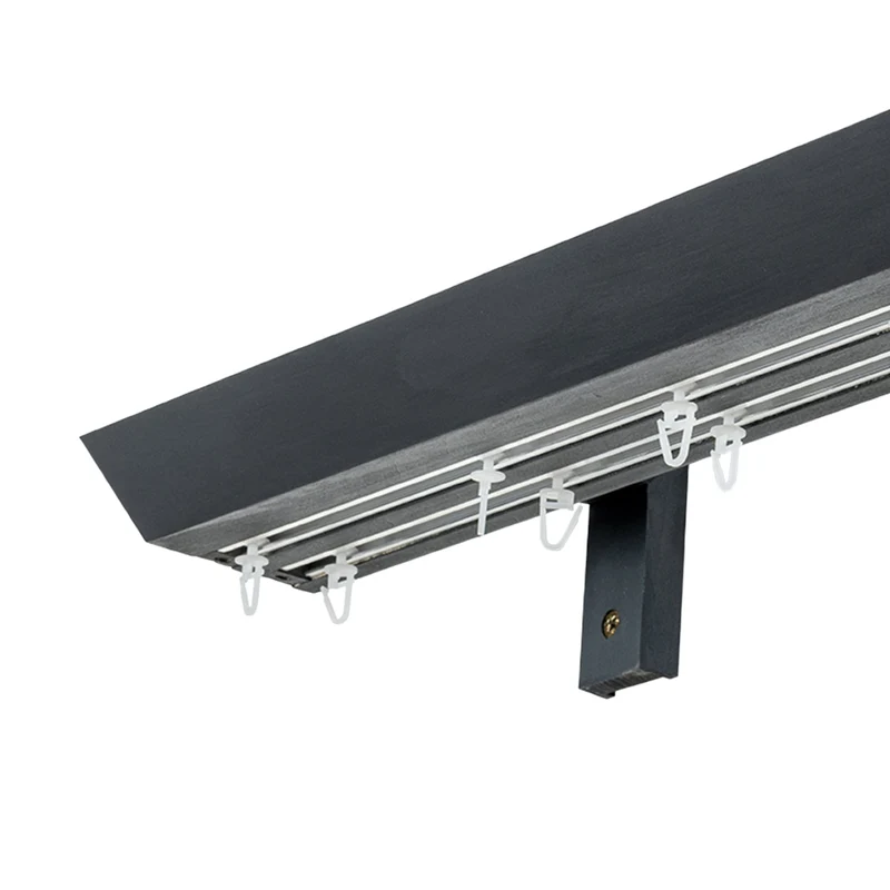 Double curtain and drape track Knauern
