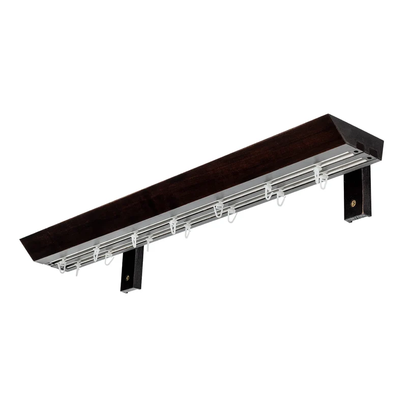 Double curtain and drape track Knauern