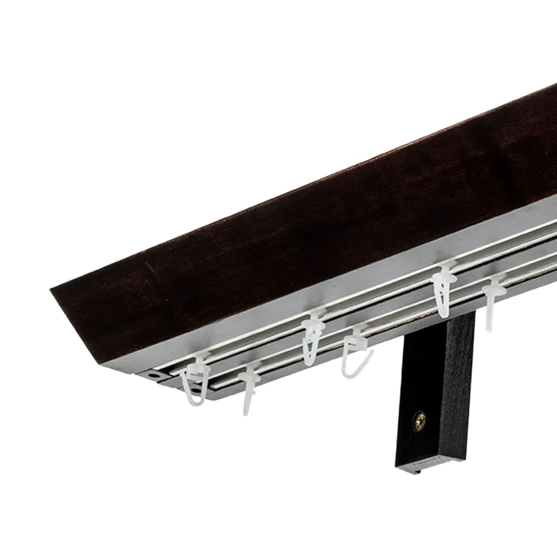 Double curtain and drape track Knauern