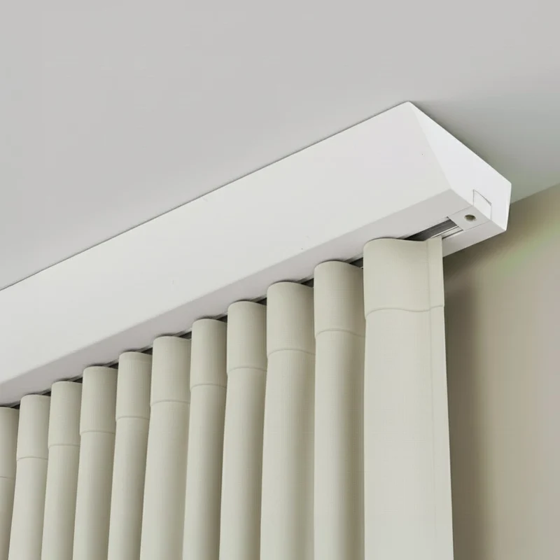 Single curtain track Knauern