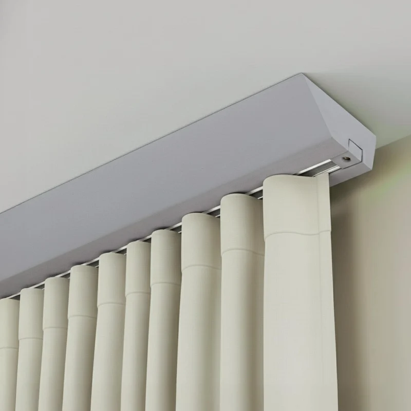 Single curtain track Knauern