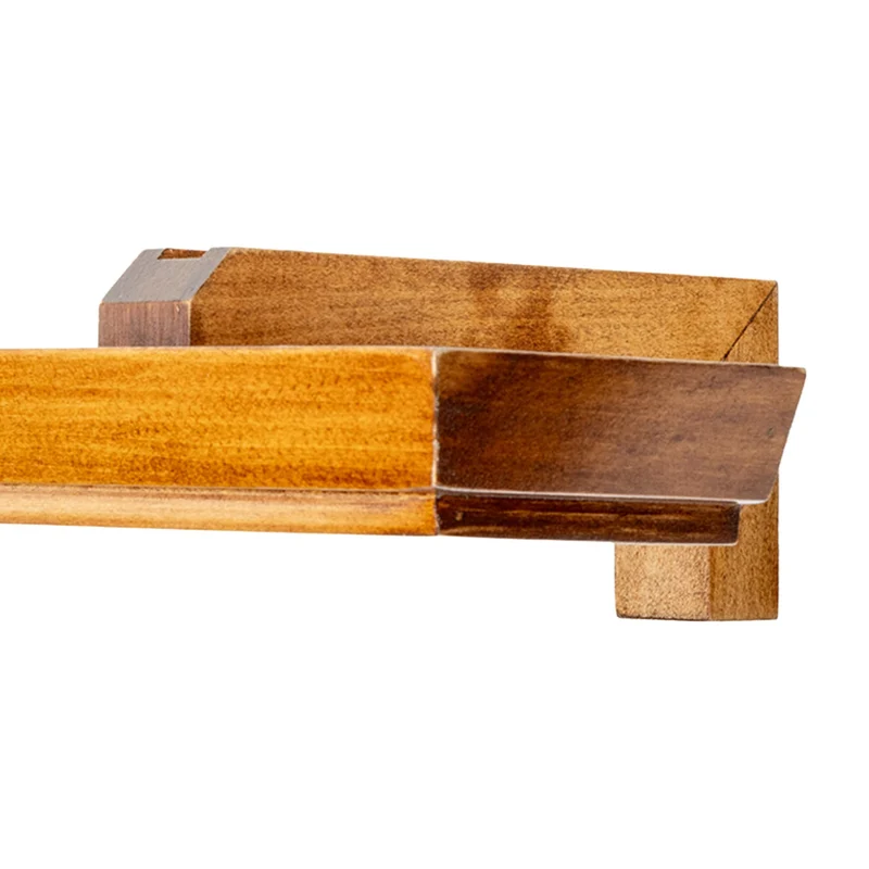 Conic Wooden Curtain Track System with Decorative Valance