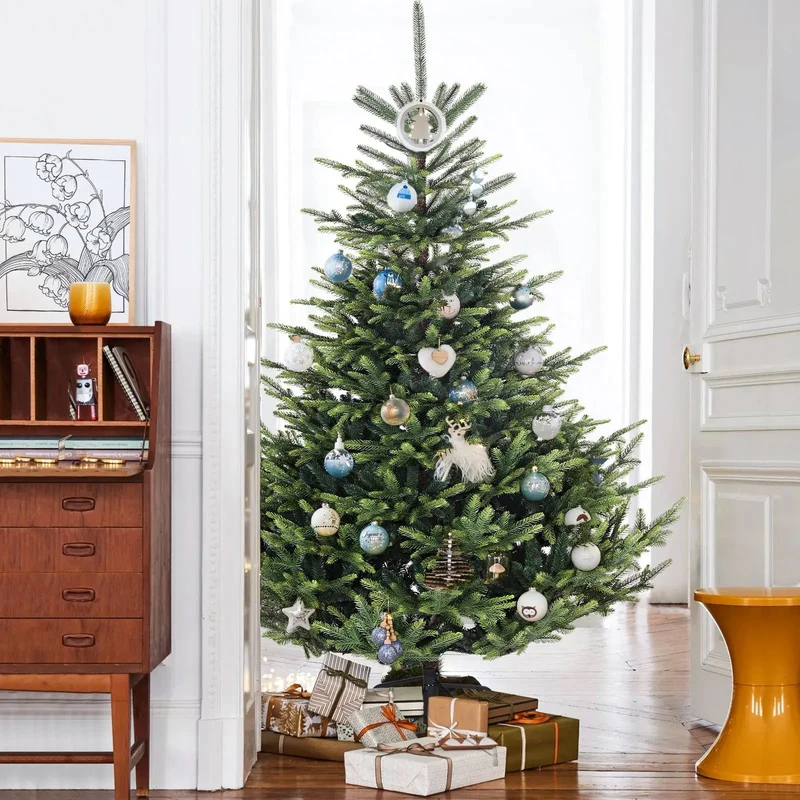 Salcar 180/210cm Künstlicher Weihnachtsbaum, 2525/3557 Zweige, 74 % PE