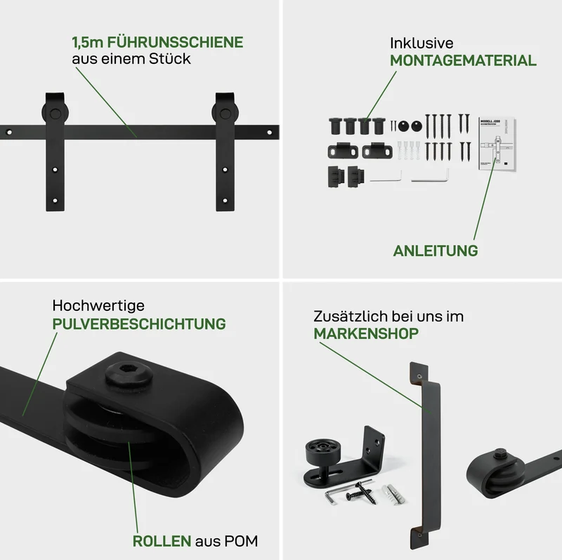 Schiebetürsystem MODELL J - Mini
