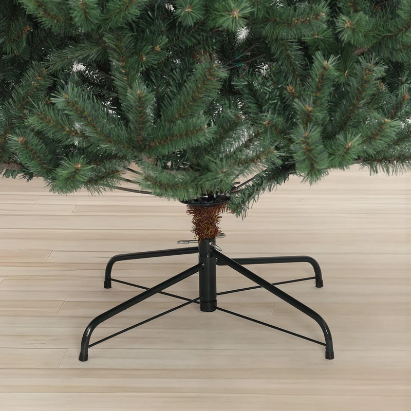 Salcar Künstlicher Weihnachtsbaum Nordmanntanne – Ultra-realistisch, 180 cm / 210 cm mit 1118 / 1512 Spitzen, Dicht & Robus, Für Innen- & Außenbereich