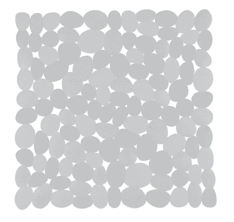 Duscheinlage PIXIE Silbergrau 53 x 53 cm