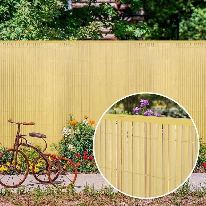 Sekey 5x1m PVC Abschlussleiste für PVC Sichtschutzmatte