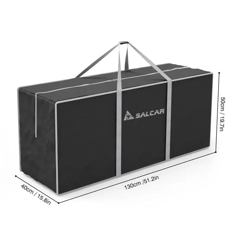 Salcar Große Weihnachtsbaum Aufbewahrungstasche, 130 * 40 * 50 cm Reisetasche Reißfeste Aufbewahrungstasche für Weihnachtsschmuck, Kleidung