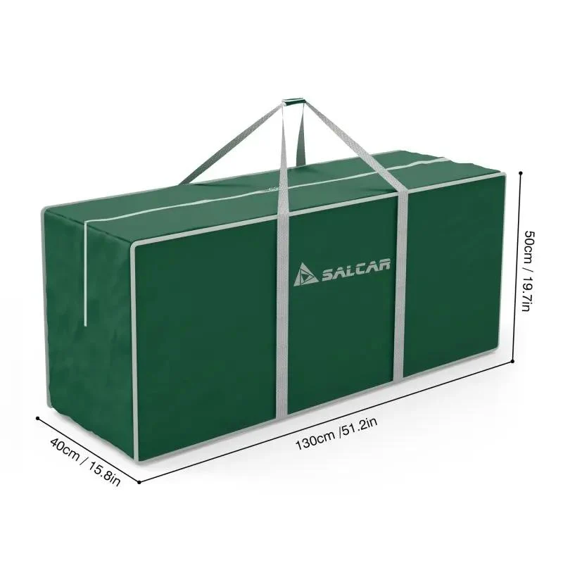 Salcar Große Weihnachtsbaum Aufbewahrungstasche, 130 * 40 * 50 cm Reisetasche Reißfeste Aufbewahrungstasche für Weihnachtsschmuck, Kleidung