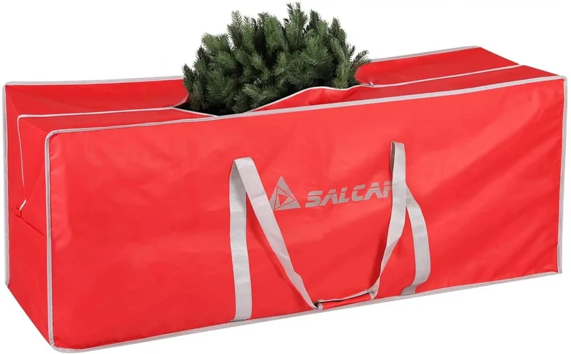 Salcar große Weihnachtsbaum Aufbewahrungstasche, 150 * 50 * 60 cm Übergroße Reisetasche, Aufbewahrungstasche