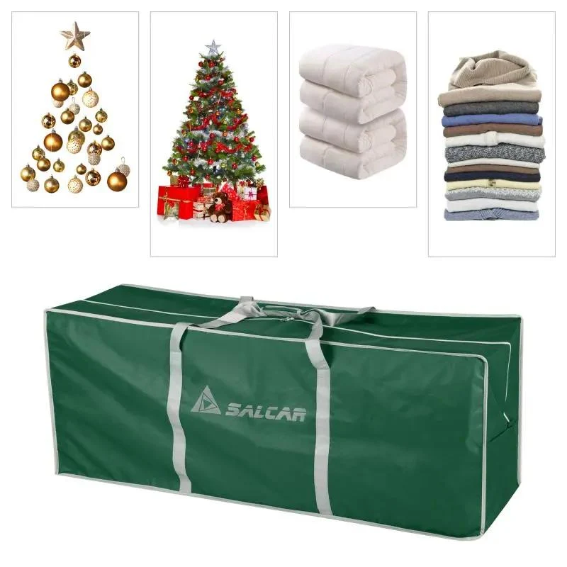 Salcar große Weihnachtsbaum Aufbewahrungstasche, 150 * 50 * 60 cm Übergroße Reisetasche, Aufbewahrungstasche