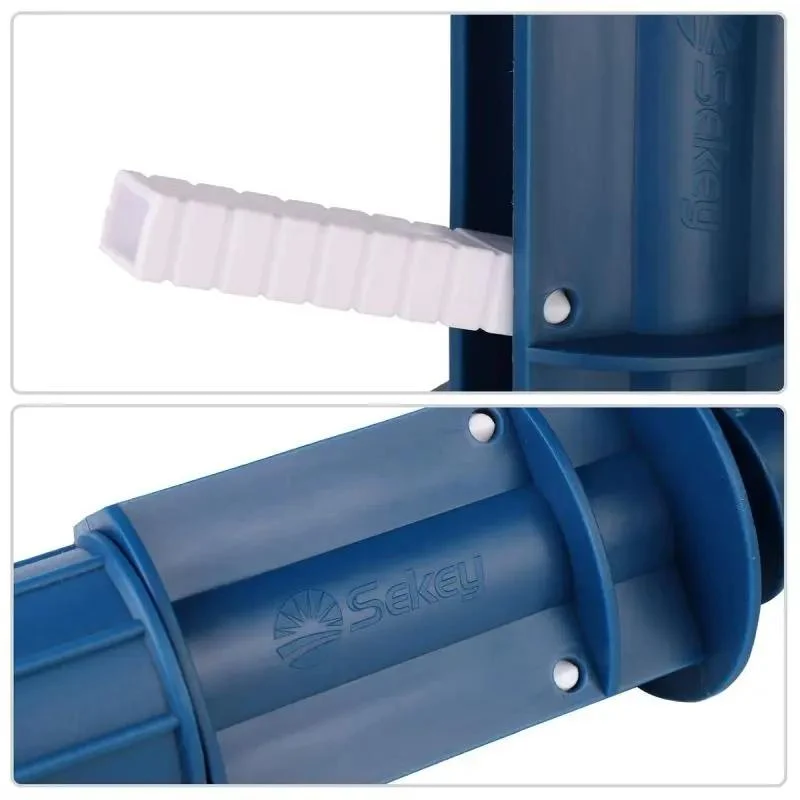 Sekey 22 mm - 32 mm Bodenhülse für Sonnenschirm, mit klappbaren Griffen und Aufhängehaken