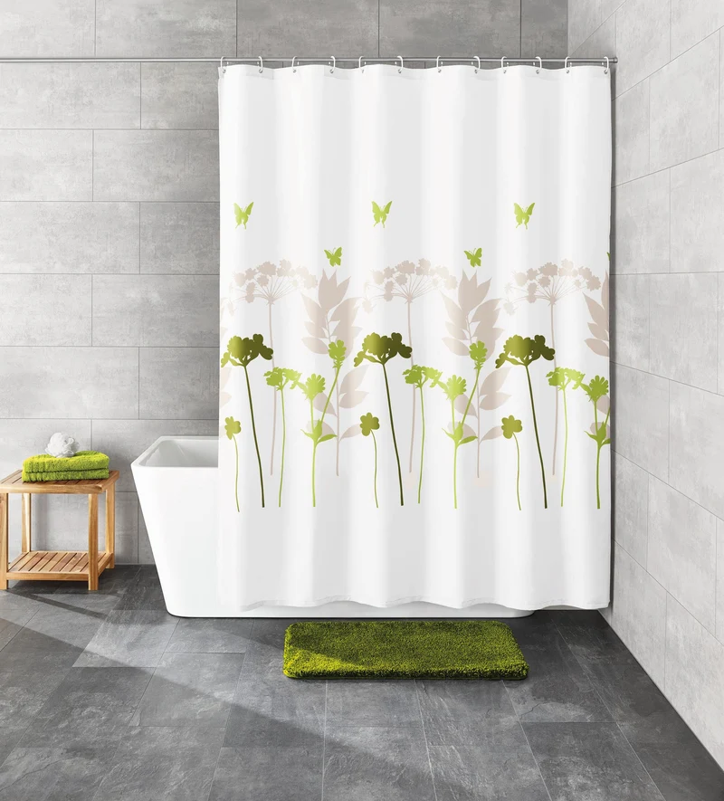 Duschvorhang Textil BARCELONA Klee 120 x 200 cm