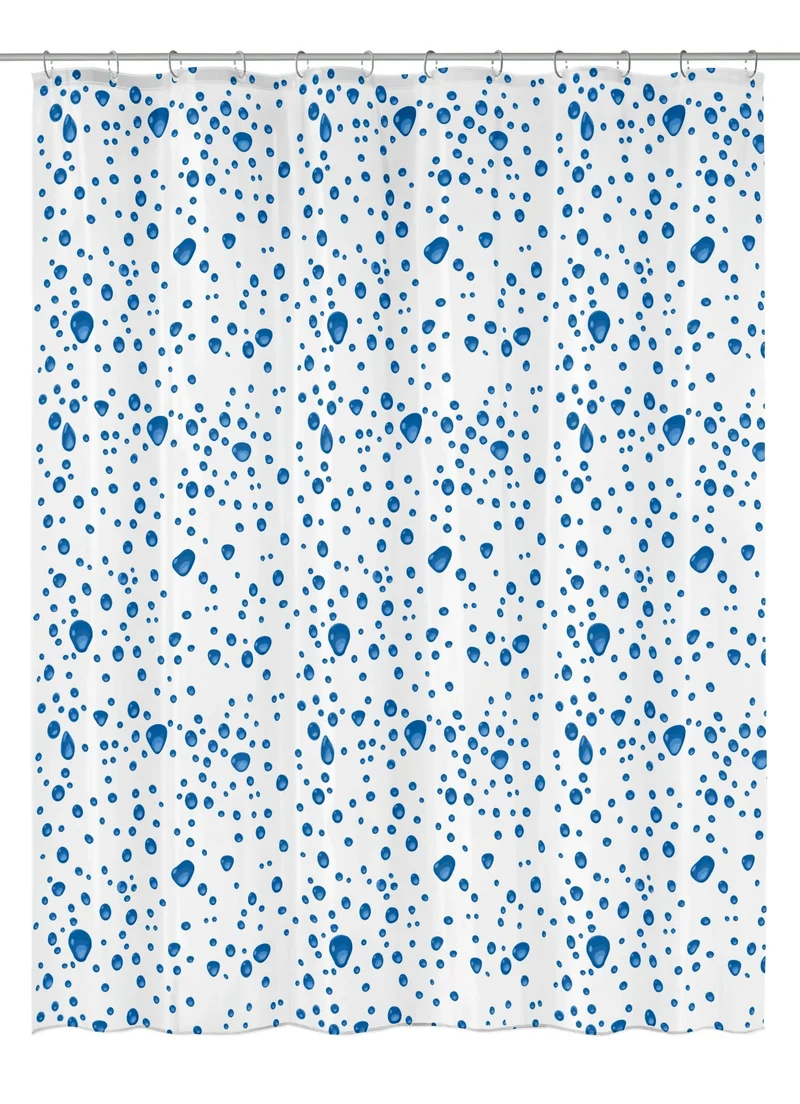 Duschvorhang PEVA BUBBLE Marineblau 180 x 200 cm