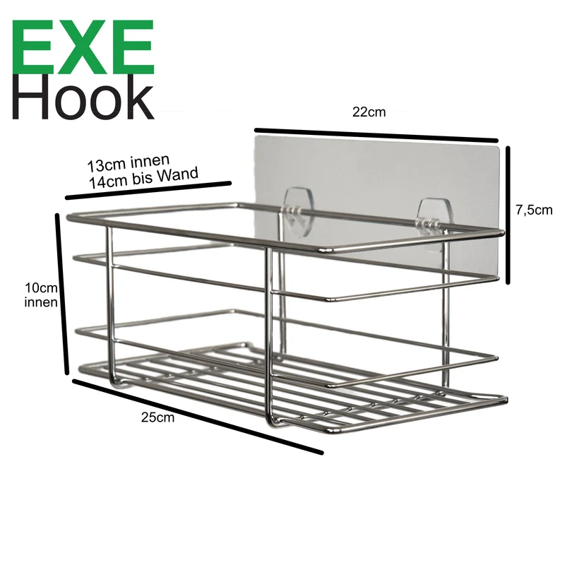 EXE-Hook Camperregal -extra hoch >8Kg