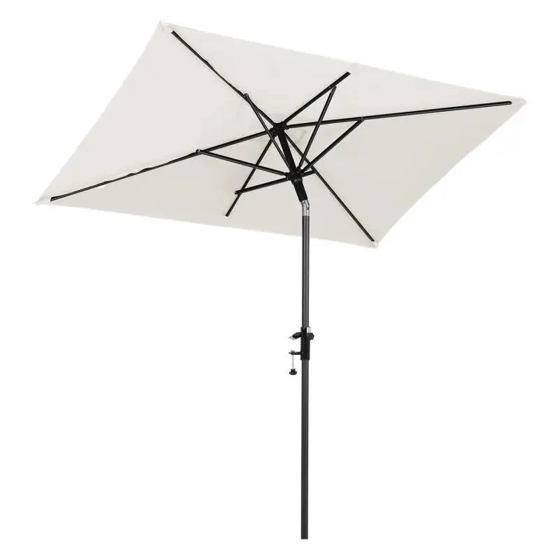 Sekey 200 x 125 cm Balkonschirm Rechteckig mit Balkongeländer, Sonnenschutz UV50+