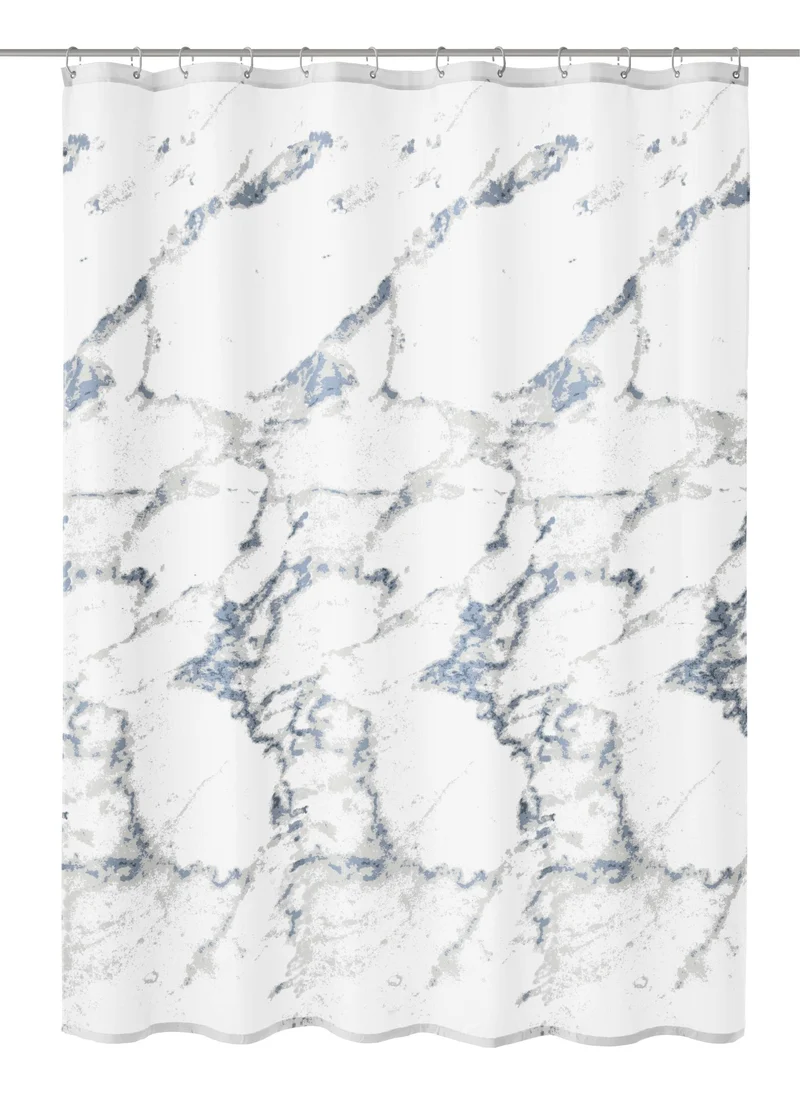 Duschvorhang Textil MARBLE Anthrazit 240 x 180 cm