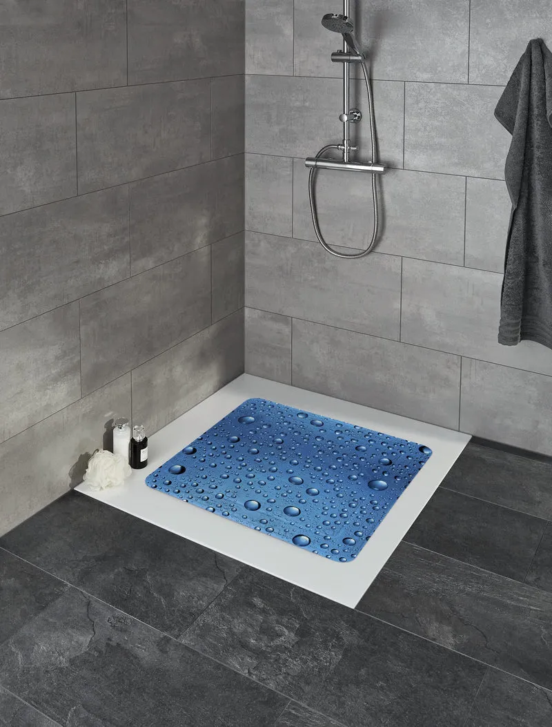 Duscheinlage BUBBLE Marineblau 55 x 55 cm