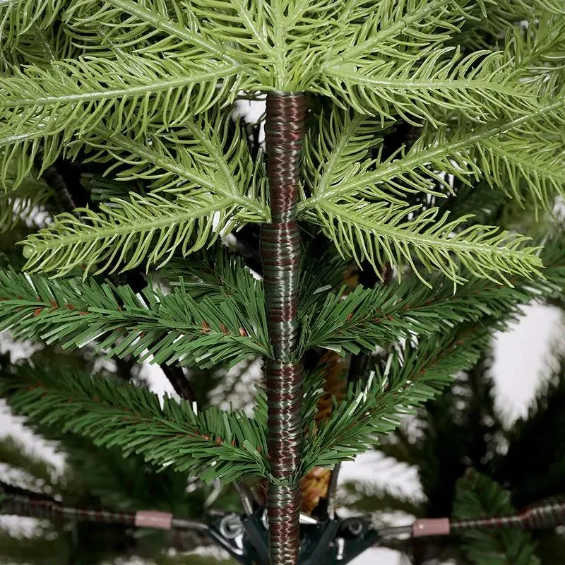 Salcar 120/150 cm Künstlicher Weihnachtsbaum, Fichte, mit 924/1372 PE-Zweige und 116/266 PVC-Zweige