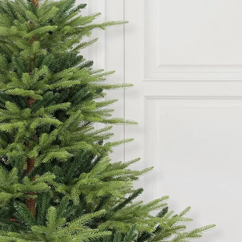 Salcar 120/150 cm Künstlicher Weihnachtsbaum, Fichte, mit 924/1372 PE-Zweige und 116/266 PVC-Zweige