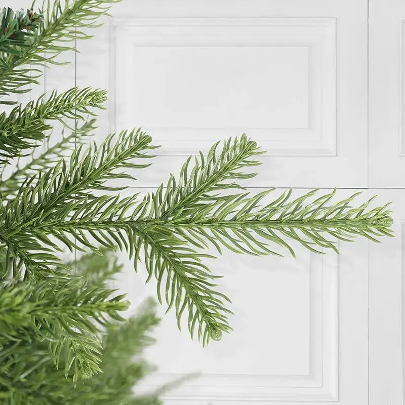 Salcar 120/150 cm Künstlicher Weihnachtsbaum, Fichte, mit 924/1372 PE-Zweige und 116/266 PVC-Zweige
