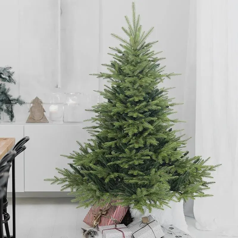 Salcar 120/150 cm Künstlicher Weihnachtsbaum, Fichte, mit 924/1372 PE-Zweige und 116/266 PVC-Zweige