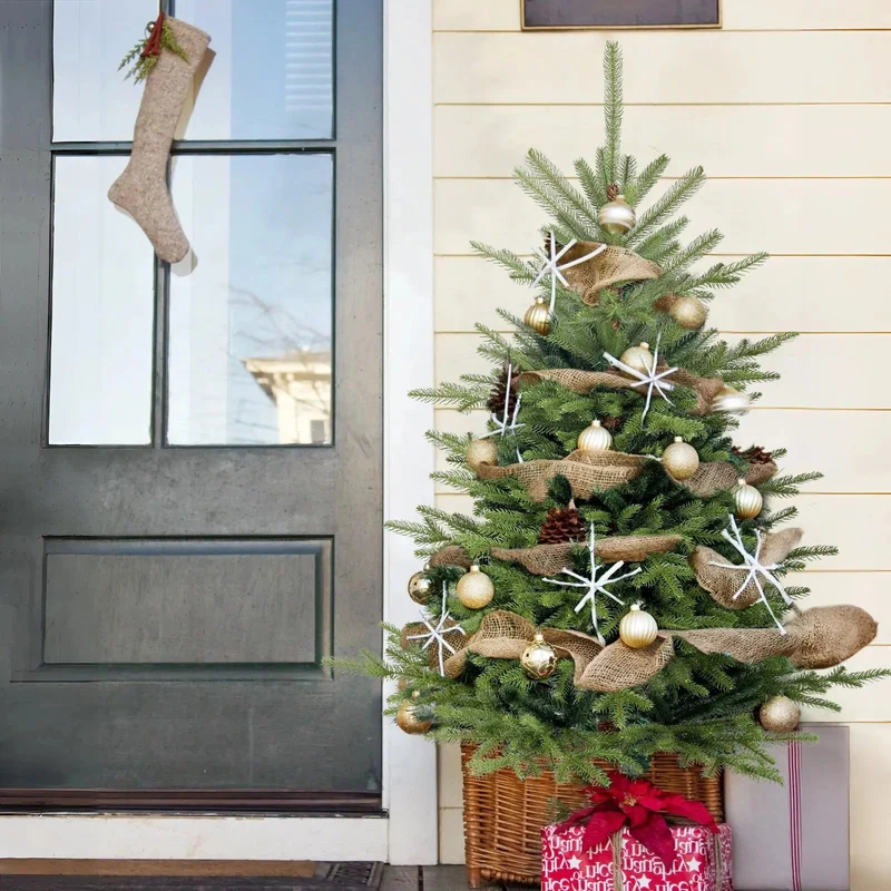 Salcar 120/150 cm Künstlicher Weihnachtsbaum, Fichte, mit 924/1372 PE-Zweige und 116/266 PVC-Zweige