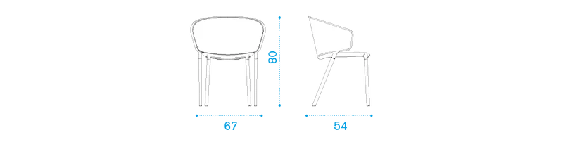 Ethimo Pluvia Dining armchair